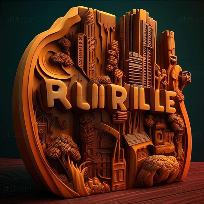 3D модель Гра Rumble City (STL)